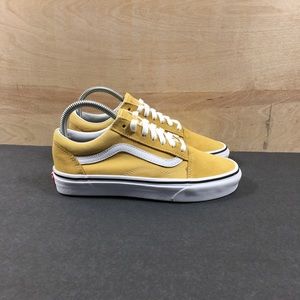 Vans Off The Wall Yellow Canvas Sneakers